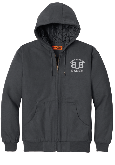 Bub Ranch Cornerstone Duck Cloth Hooded Work Jacket