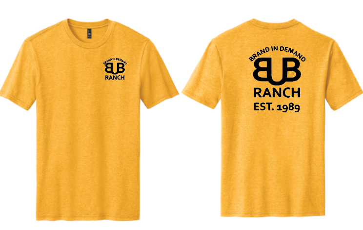 Bub Ranch T shirt Heather Gold
