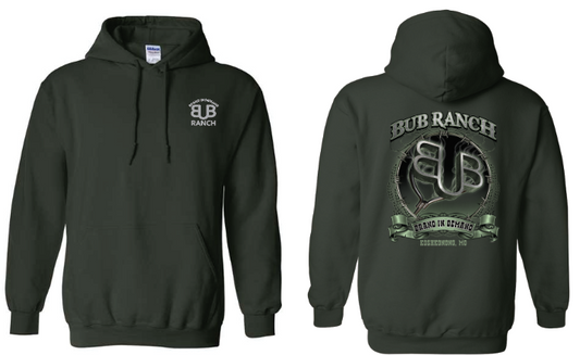 Bub Ranch Brand in Demand Hoodie forest green