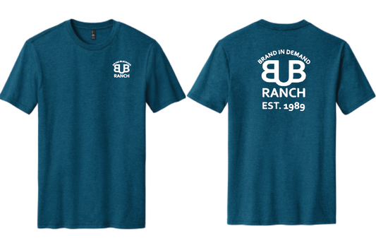 Bub Ranch T shirt Heather Teal