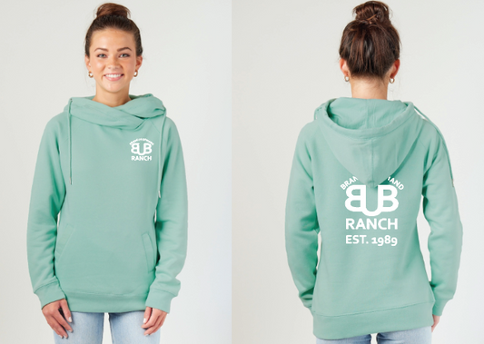 Bub Ranch Brand Women's Hooded sweatshirt Teal