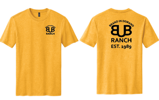 Bub Ranch T shirt Heather Gold